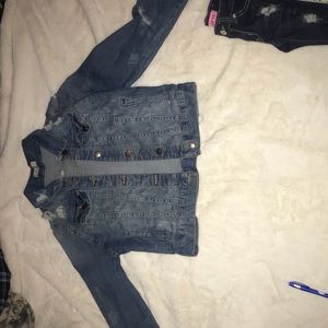 Distress Jean Jacket